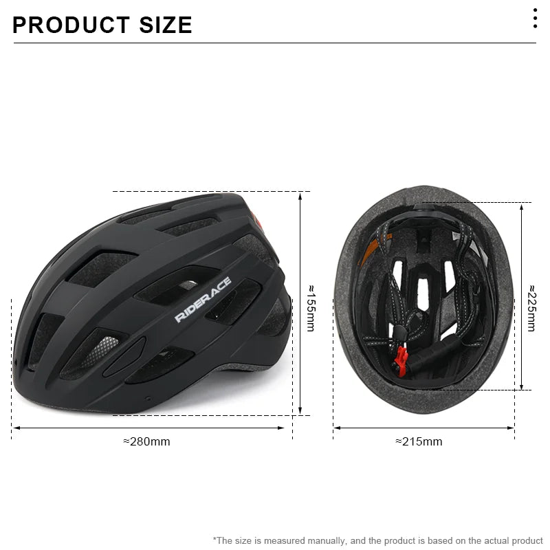 New Cycling Helmet With USB Rechargeable Tail Light Bike Safety Cap Lightweight Hollow Breathable Adjustable Bicycle Helmet