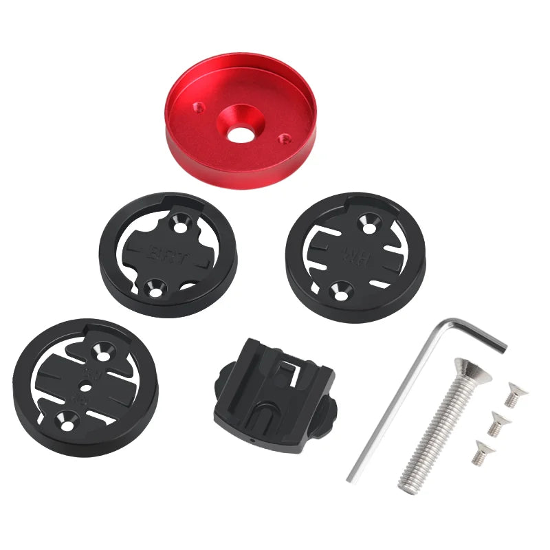 Bicycle Computer Holder For Garmin Edge Bryton Stopwatch Speedometer Mount Bracket Stem Top Cap MTB Road Bike Accessories