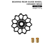 11/12/13/14/15/16T Bicycle Pulley Rear Derailleur Ceramic Bearing Lightweight Bike Wheel Guide Bearing Jockey Pulley For Shimano