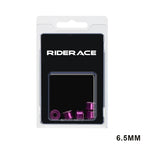 5Pcs Bicycle Chainwheel Screws Double/Single Chainring Bolts Dental Plate 6.5/8.5mm Disc Screws Road Crankset Bolt&Nut Set