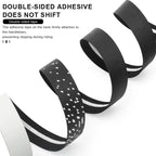 1Pair Road Bike Handlebar Tape Soft Comfortable Wrap Tape Bicycle Handlebar Tape PU EVA Durable Non-Slip Shock-Absorption