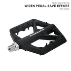 Ultralight Sealed Bearings Bike Pedals Nylon Anti-Slip Footboard Wide Flat Platform MTB Road Bicycle Pedals Cycling Accessories