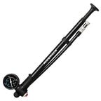 300PSI Bicycle Pump With Gauge Aluminium Alloy Bike Air Pump For Fork Rear Suspension Shock Absorber Fit Schrader Presta Valve