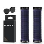 1Pair Bicycle Handle Bar Grips MTB Mountain Bike Handlebar Cover Non-Slip Ergonomic Double Locking Ring Cycling Accessories