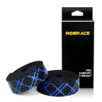 Bicycle Handlebar Tape With 2 Bar Plug Anti-Slip Shock Absorption Road Bike Wrap Straps Pu+Eva Racing Grip Tape Comfortable Soft