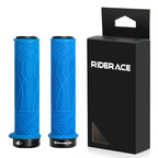 1Pair Mountain Bike Handlebar Grips Anti-Skid Soft Comfortable Lockable Bicycle Grips TPR Rubber Ergonomic Cycling Accessories