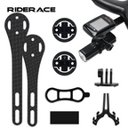 Bike Computer Holder Carbon Fiber Bracket Rad Bicycle Stopwatch Speedometer Mount Holder For Garmin Gopro Bryton Light Stand