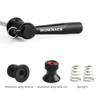 Bicycle Hub Quick Release Skewers Lever Aluminum Alloy Bike QR Wheel Locking Security Anti Theft Skewers Cycling Accessories