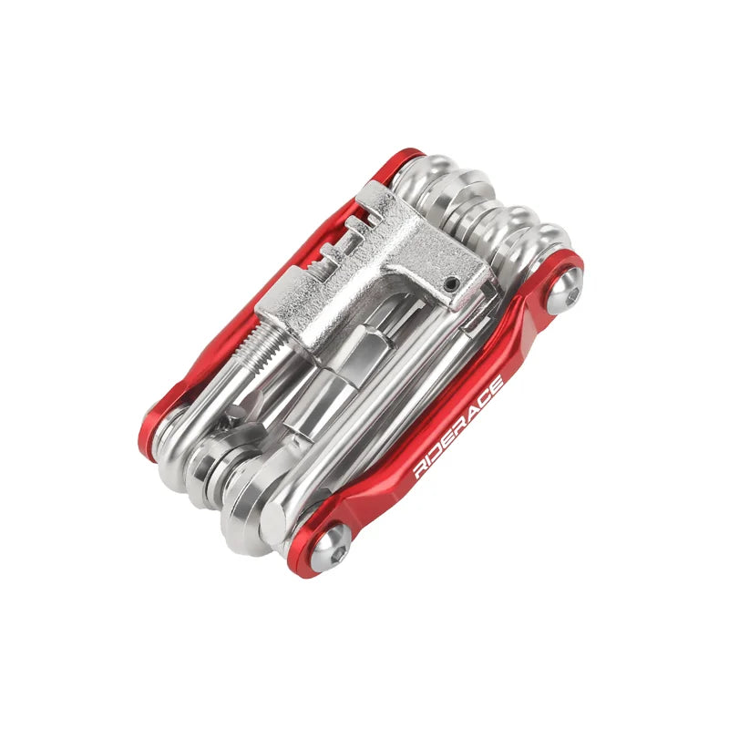 Multi Repair Tools Kit Portable Bicycle Tool Folding Allen Wrench Chain Splitter Cutter Bike Wrench Screwdriver Repair Tool