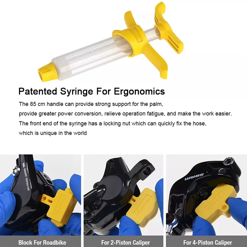 Bike Hydraulic Disc Brake Oil Bleed Kit For SHIMANO SRAM Avid  MAGURA Series Road Bicycle Brake Repair Tool MTB Oil Brake Tools