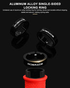 Bicycle Grips Ergonomic Soft Rubber Mountain Bike Handlebar Grips Anti-Skid Shockproof Comfortable Lockable Cycling Accessories