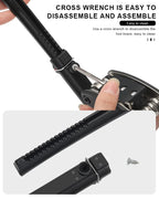 Adjustable Bicycle Kickstand Aluminum Alloy MTB Road Bike Kickstand Parking Rack Side Footrest Rack Support Cycling Accessories