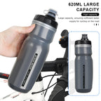 620ML Bike Water Bottle PP Dual Layer Insulated Thermal Cup Bicycle Bottle Portable Squeeze Drinking Outdoor Riding Sport Kettle