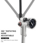 300PSI High Pressure Bicycle Pump With Gauge For Fork Suspension Shock Absorber Bike Air Inflator Hand Pump Schrader Valve