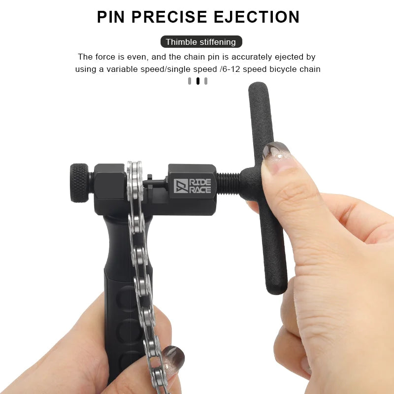 Bike Chain Breaker Cutter Portable MTB Road Bicycle Chain Remove And Install Tool Single To 12 Speed Cycling Chain Repair Tool