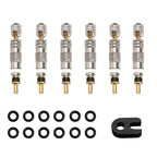 Bike Valve Core Quality Presta Valve Brass Core Tool MTB Road Bicycle Tubes Service Part Tool CNC-Machined Removable Replacement