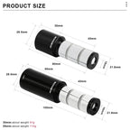 Bicycle Handlebar Stem Height Extender 1-1/8" (28.6mm) Alloy Fork Hidden Riser MTB Road Bike Fork Stem Extension Stem Extender