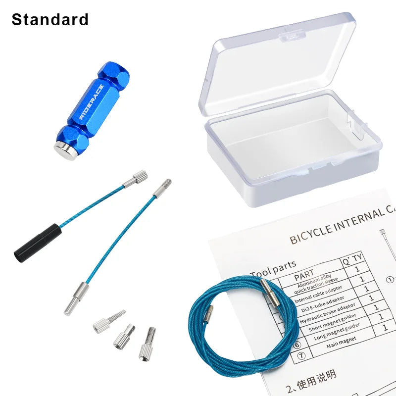 Bicycle Internal Cable Routing Tool Kit Bike Shift Cable Hydraulic Wire Inner Cable Guide For Frame Derailleur Thread Passage