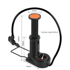 Bike Pump High Pressure Mountain Road Bicycle Foot Pumps Presta&Schrader Valve Ultralight Portable Household Cycling Air Pump