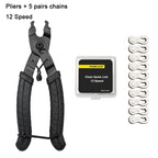 Bicycle Chain Repair Tool Quick Open Close Chain Splitter Tool 6/7/8/9/10/11/12 Speed Chain Link Connector Joints Magic Buttons