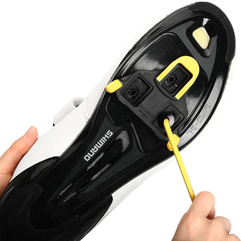 Bicycle Pedal Cleats Adjustment Bike Self-Locking Pedal Cleat Tool For Shimano SPD Cycling Locking Shoes Cleat Adjusting Tool