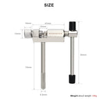 Bicycle Chain Breaker Splitter Cutter With Replace Pin Bike Chain Pin Remover Repair Tool For 7 8 9 10 11 Speed Chains Link