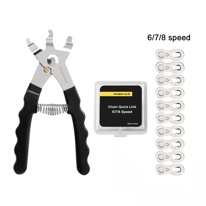 Bicycle Chain Repair Tool Kits Bike Chain Magic Button Clamp Removal Tools Chain Link Connector 6/7/8/9/10/11/12S Magic Buckle