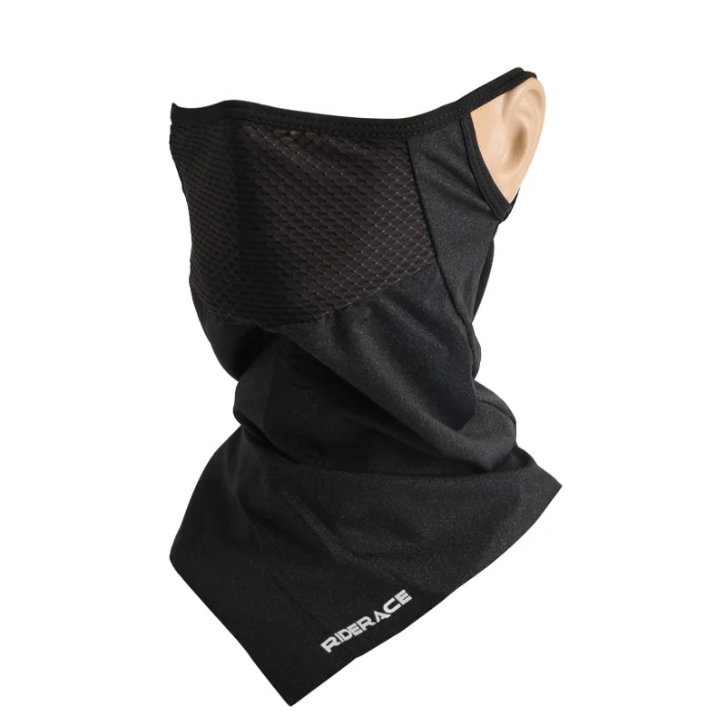 Cycling Face Mask Filter Dust-Proof Bike Half Face Mask Ice Silk Sports Bandana Breathable Sun Protection Sports For Men Women