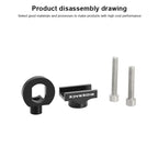 Bicycle Chain Tensioner Fastener Aluminum Alloy Bike Chain Tension Guard Bolt Screw Single Speed Adjuster Cycling Accessories