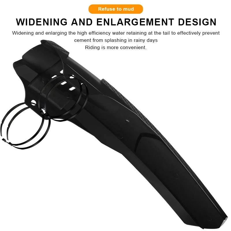 Bike Mud Guards PP Soft Plastic Strong Toughness Bicycle Fenders Front Rear Tire Wheel Fender Universal Cycling Accessories