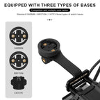 Bicycle Computer Holder Aluminum Alloy Bike Handlebar Stopwatch Speedometer Mount For Garmin Bryton Cateye Gopro Light Stand