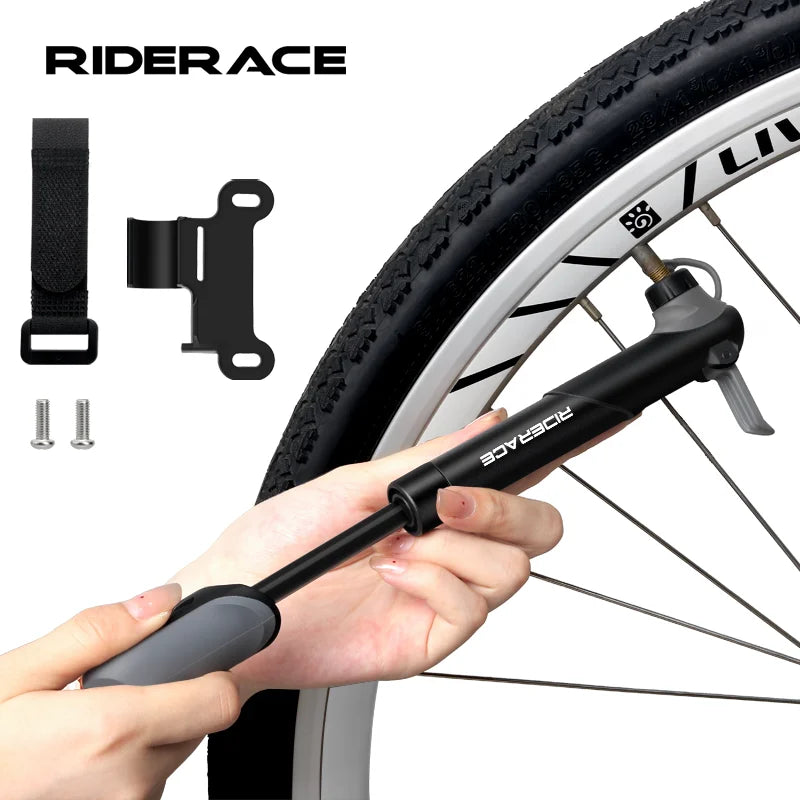 Mini Portable Bike Pump Bicycle Hand Inflator Multifunctional For Ball For Schrader Presta Valve Outdoor Cycling Accessories