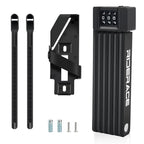 Bike Foldable Lock MTB Road High Security Anti-Theft Cycling Lock Portable For Scooter Electric E-Bike Bicycle Accessories
