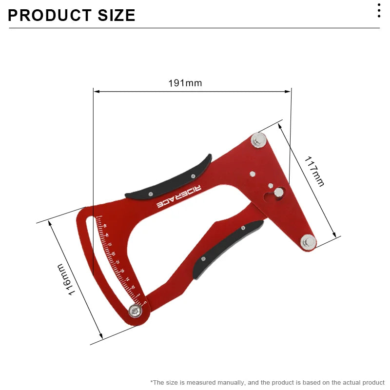 Bicycle Spoke Tension Meter CNC Aluminum Alloy Mountain Road Bike Wheel Builders Tensioner Tool Cycling Spoke Repair Tool