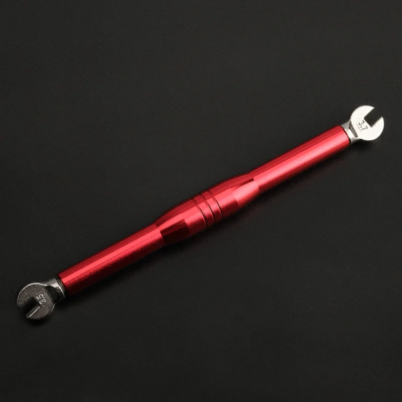 Portable Bicycle Spoke Wrench Open 3.5/3.7mm Aluminum Alloy MTB Bike Wheel Rim Spanner Adjustment Correction Installation Tool
