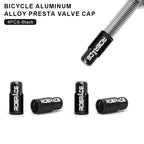 2/4/Pcs Bicycle Tire Valve Cap Aluminum Alloy MTB Road Bike Tube Tyre Gas Nozzle Cover For Fv Presta Valve Dustproof Protector