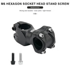 6Pcs Bicycle Stem Bolts M6X18mm Steel Hexagon Screw Disc Brake Caliper Bolts Bike Handlebar Screw With Washer Cycling Parts