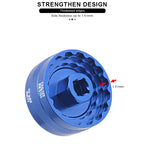 Bicycle BB Central Shaft Removal Install Tool Aluminium Alloy Bike Bottom Bracket Tool For 44MM BBR60 DUB16T BB-9100 FSA-386