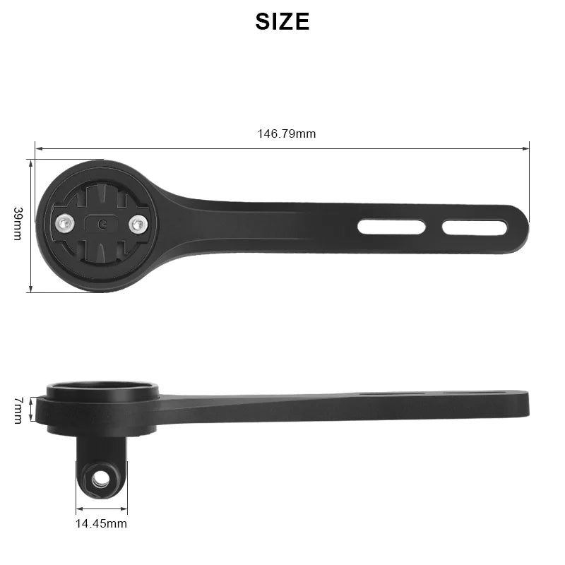 Bicycle Computer Mount Bracket Nylon Ultralight Bike Handlebar Stopwatch Speedometer Mount For Garmin Bryton Gopro Light Stand