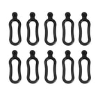 5/10Pcs Bicycle Front Light Torch Fixing Band Bike Light Torch Holder Bungee Stretch Rubber Straps Cycling Handlebar Light Strap