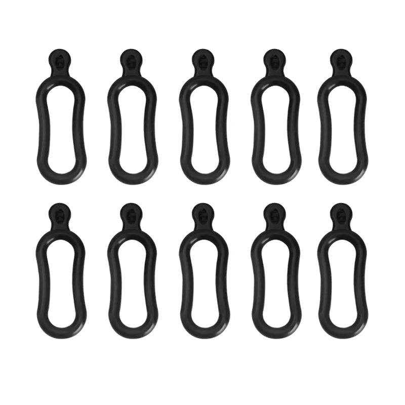 5/10Pcs Bicycle Front Light Torch Fixing Band Bike Light Torch Holder Bungee Stretch Rubber Straps Cycling Handlebar Light Strap