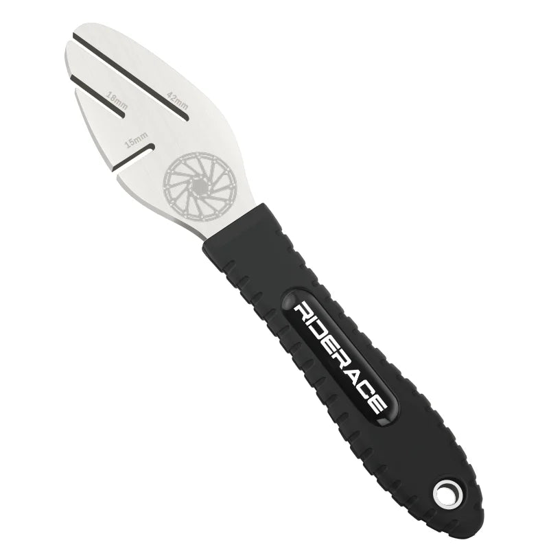 Bicycle Hydraulic Oil Disc Piston Push Bike Disc Rotor Alignment Tool Cycling Disc Brake Correction Wrench Adjustment Tool