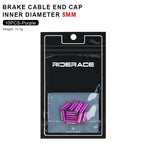 10Pcs/Lot Bicycle Derailleur Cable Housing End Cap Aluminum Alloy 4mm 5mm Bike Shift Brake Cable Ends Line Cap Wire Tube Plugs