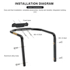 Bicycle Saddle Stabilizer Bracket Water Bottles Holder MTB Road Bike Luggage Rack Outdoor Cycling Saddle Bag Stabilizer Mount