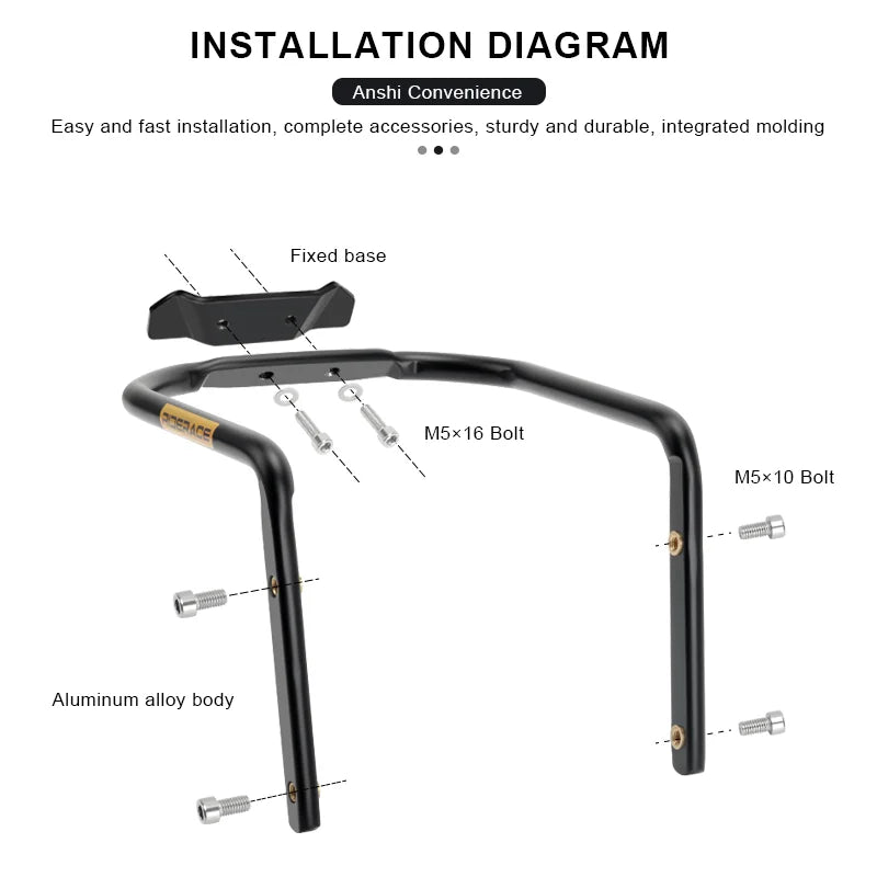 Bicycle Saddle Stabilizer Bracket Water Bottles Holder MTB Road Bike Luggage Rack Outdoor Cycling Saddle Bag Stabilizer Mount