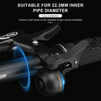 Bicycle Bell Clear Long Sound Horn Copper MTB Road Bike Handlebar Bell Safety Warning Alarm For 22.2mm Cycling Accessories