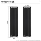 Bicycle Handlebar Cover Integrated Rubber Anti-Slip Shockproof Ergonomic MTB Mountain Bike Handle Bar Cuffs BMX Cycling Parts