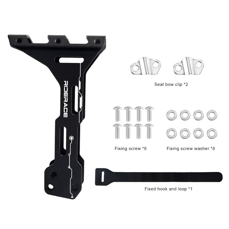 Bicycle Water Bottle Cage Extender Aluminium Alloy Bike Saddle Dual Bottles Rack Holder Cycling Water Bottle Holder Adapter