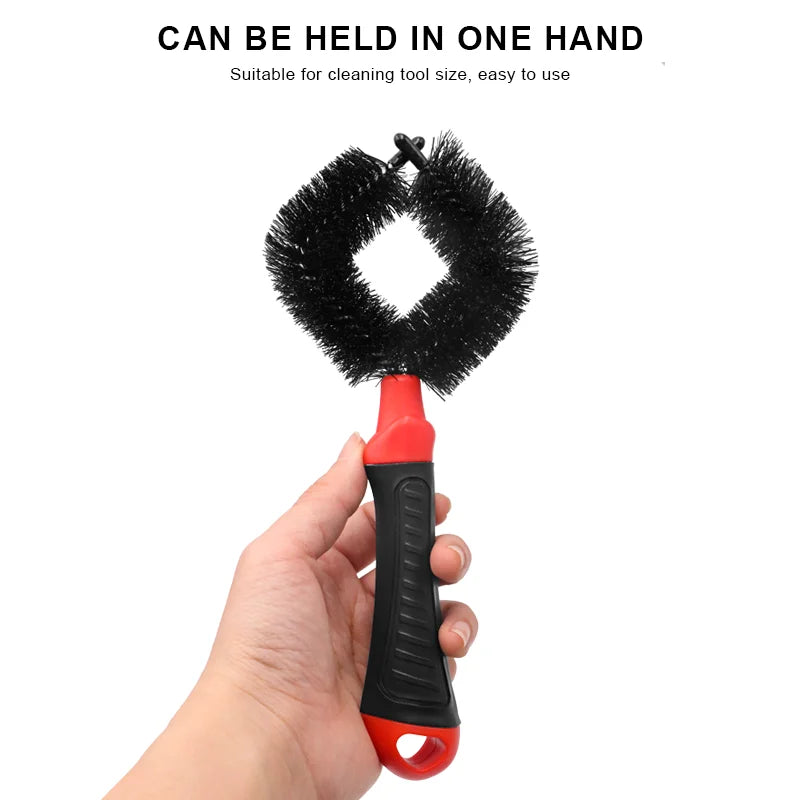Bicycle Cleaning Brush Outdoor Sports Riding Wash Tools Portable MTB Road Bike Tyre Wheel Wash Cleaning Brush Maintenance Tool
