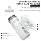 Bicycle Water Bottle 610ML PP5 Plastic For Outdoor Running Climbing Sports Squeeze Mug Bike Water Cup Portable Cycling Equipment